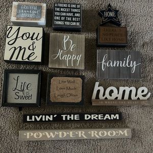 Home Decor Sign Bundle